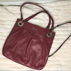 Coach Like New Ashley Crossbody Satchel Pink